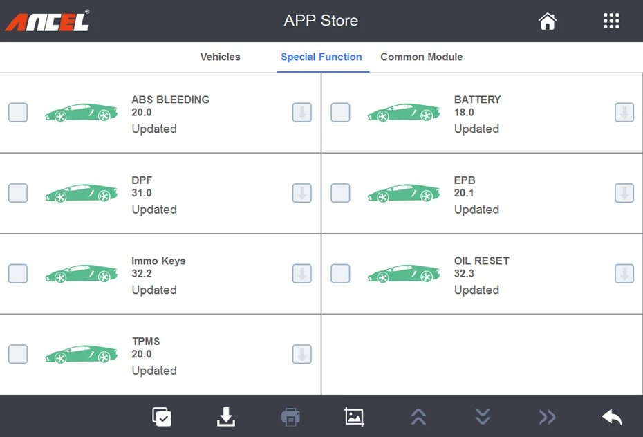 Ancel X5 OBD2 диагностический инструмент WiFi Автомобильный сканер OBD полная система Автомобильная диагностика подушка безопасности сброс масла ABS DPF ODB2 сканер