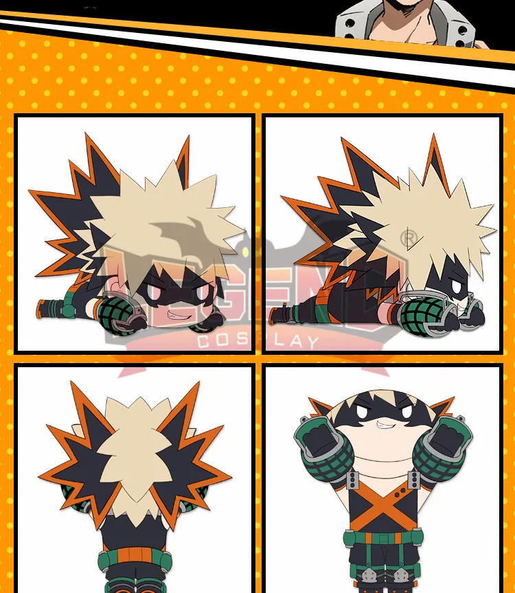 Cosplaylegend My Hero academic Boku no Akademia Izuku Midoriya Katsuki Bakugou шото Тодороки плюшевая игрушка кукла