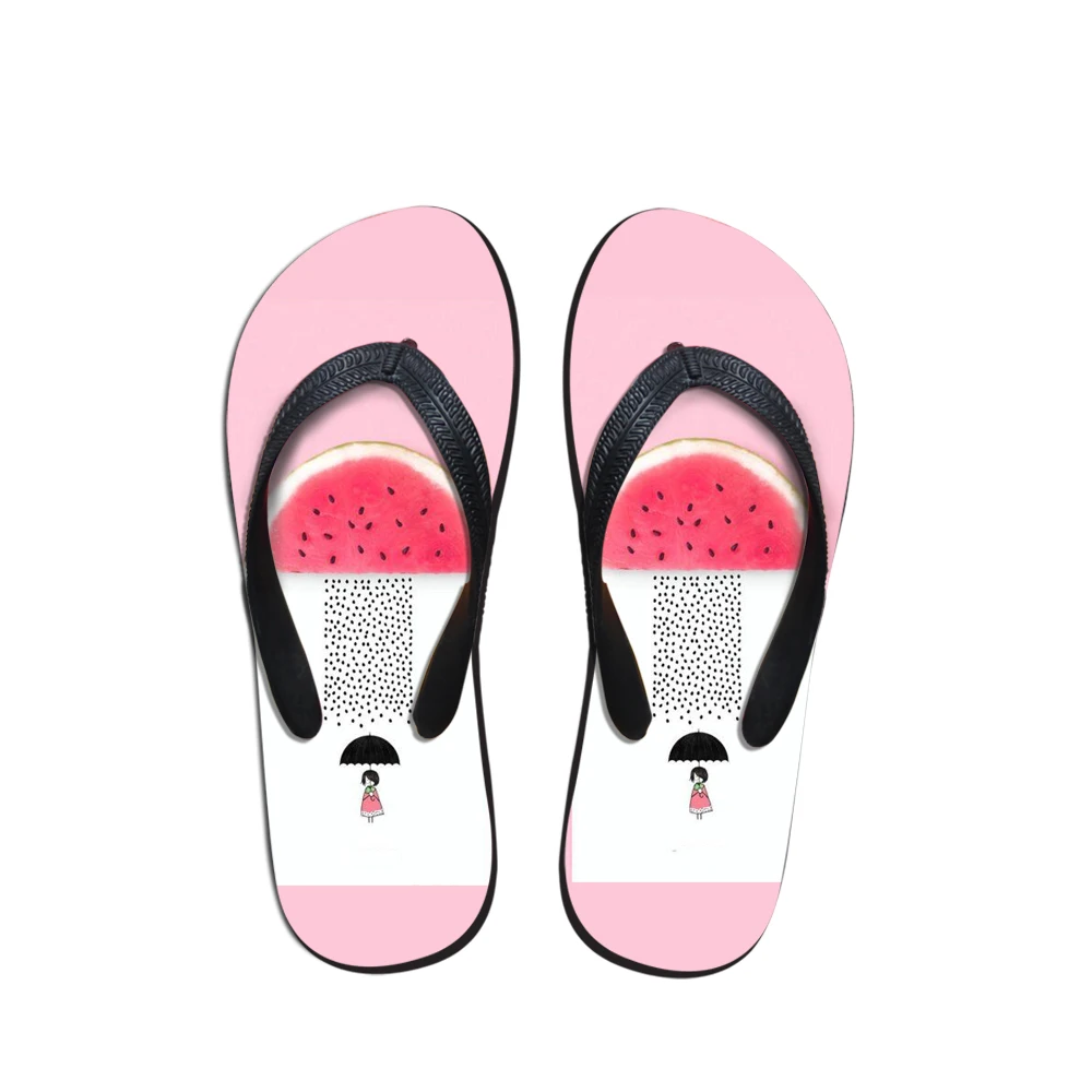 watermelon flip flops