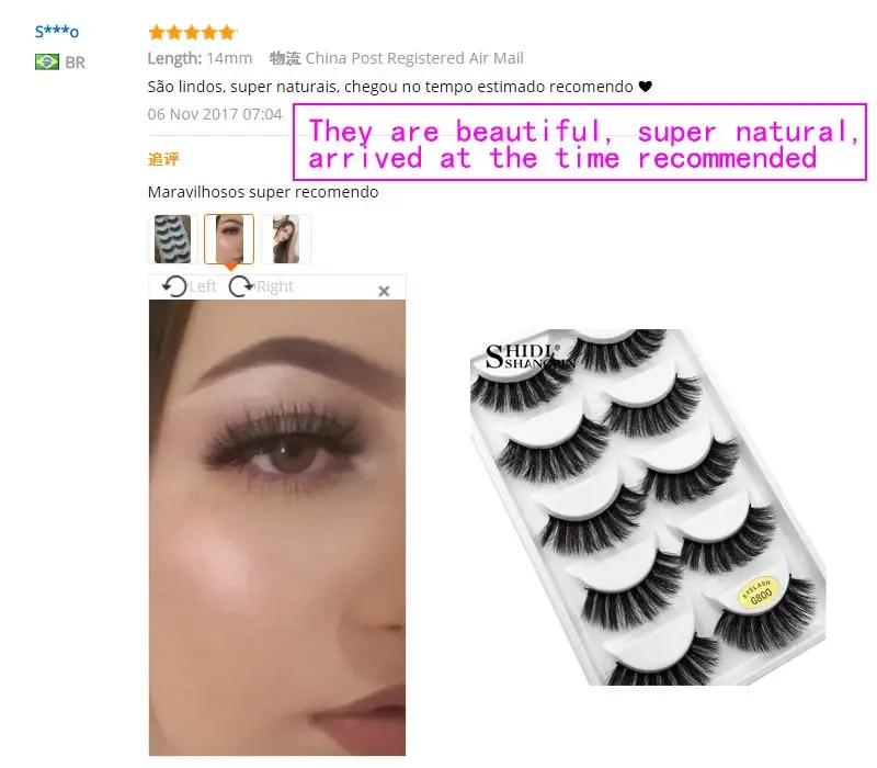 YSDO Lashes 1 коробка норковые ресницы натуральные длинные 3d норковые ресницы ручной работы накладные ресницы Пластиковые Хлопковые Стебли макияж, накладные ресницы G8