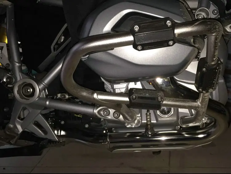 

BikeGP fits BMW R1200GS LC adv F700GS F800GS engine Protection Bumper Decorative Block Dismantling Installation 25mm