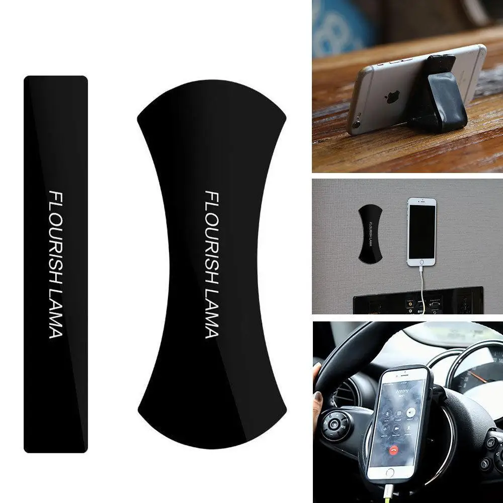 Flourish Lama Nano Rubber Pad Phone Holder Sticker No Trace