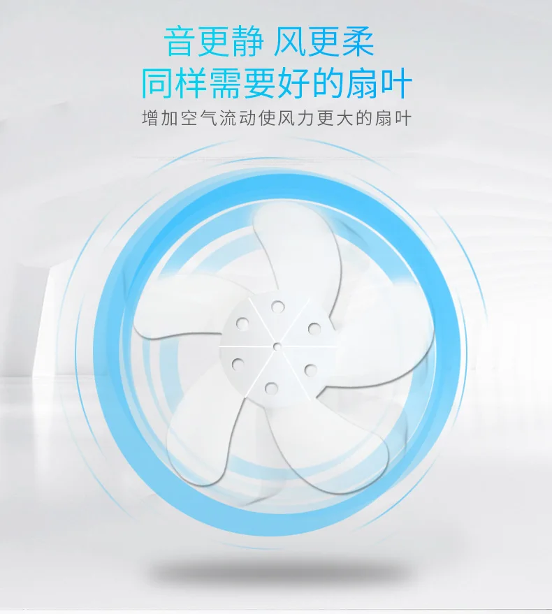 Square Desktop Fan Household nature wind Turning Fan Silent Student Mini Fan Dormitory Power Saving Durable Fan FAN-19