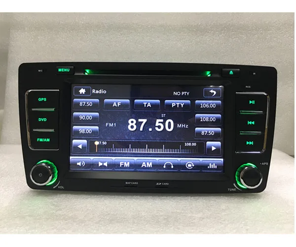 Sale 2 din car radio dvd  Stereo Radio Player For Sk oda Octavia Laura 2004- 2013 a5 GPS Stereo BT System 14