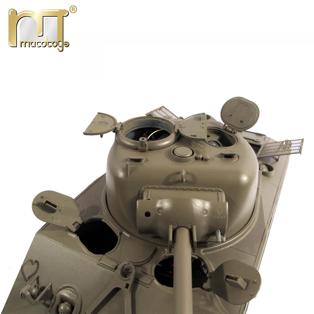 MATO Вторая мировая война M4A3(75)W Sherman 100% полностью металлический пульт