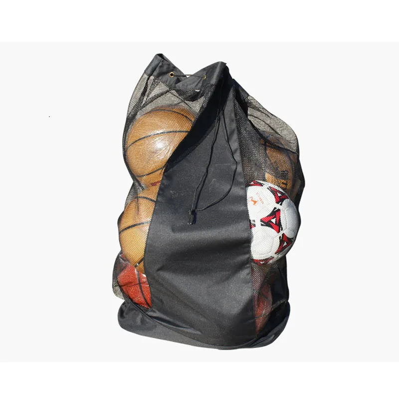 MAICCA Balls bag Super big for basketball football volleyball portable net sports training bag carrying ball