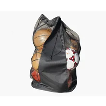 Сумка MAICCA с шариками, супер большая для баскетбола, футбола, волейбола, портативная сетчатая Спортивная тренировочная сумка, сумка для переноски мяча