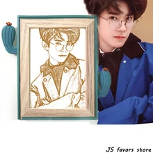 1 шт пользовательские деревянные склеивания фото с зеркалом декоративные шары вечерние подарки или как подарок для свиданий бойфренда