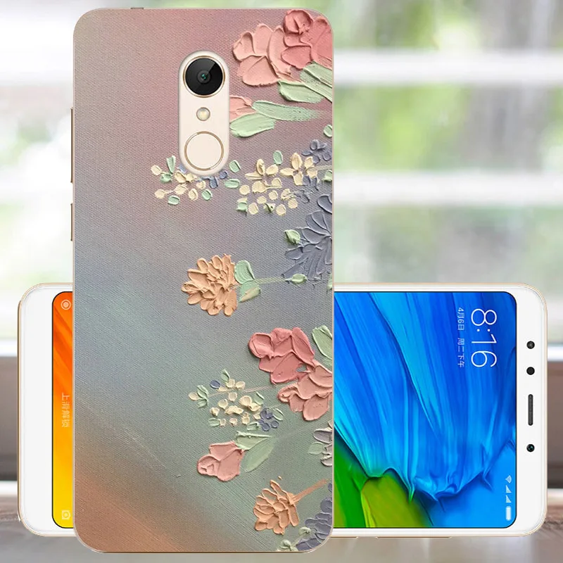 FANATU Soft TPU Xiaomi Redmi 5 Plus Case Silicon Cover Painted Back Bumper Redmi 5 Plus Cover Case Xiaomi Redmi 5 Plus 5.99