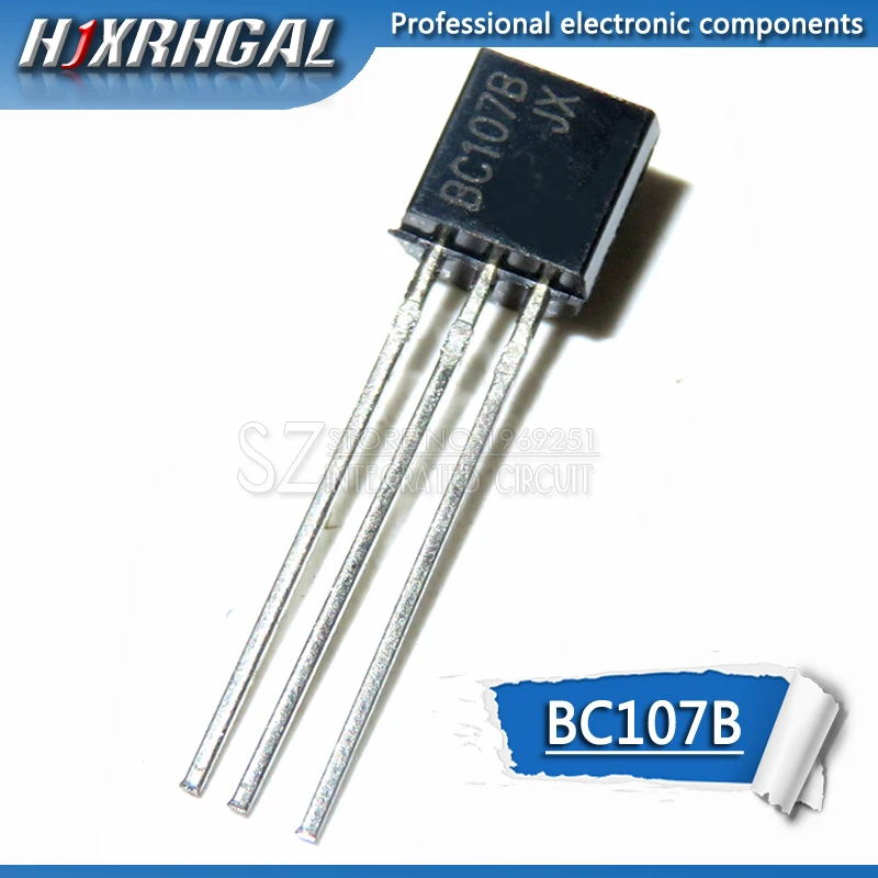 

10pcs BC107 TO92 Transistor TO-92 C107 BC107B new and original HJXRHGAL