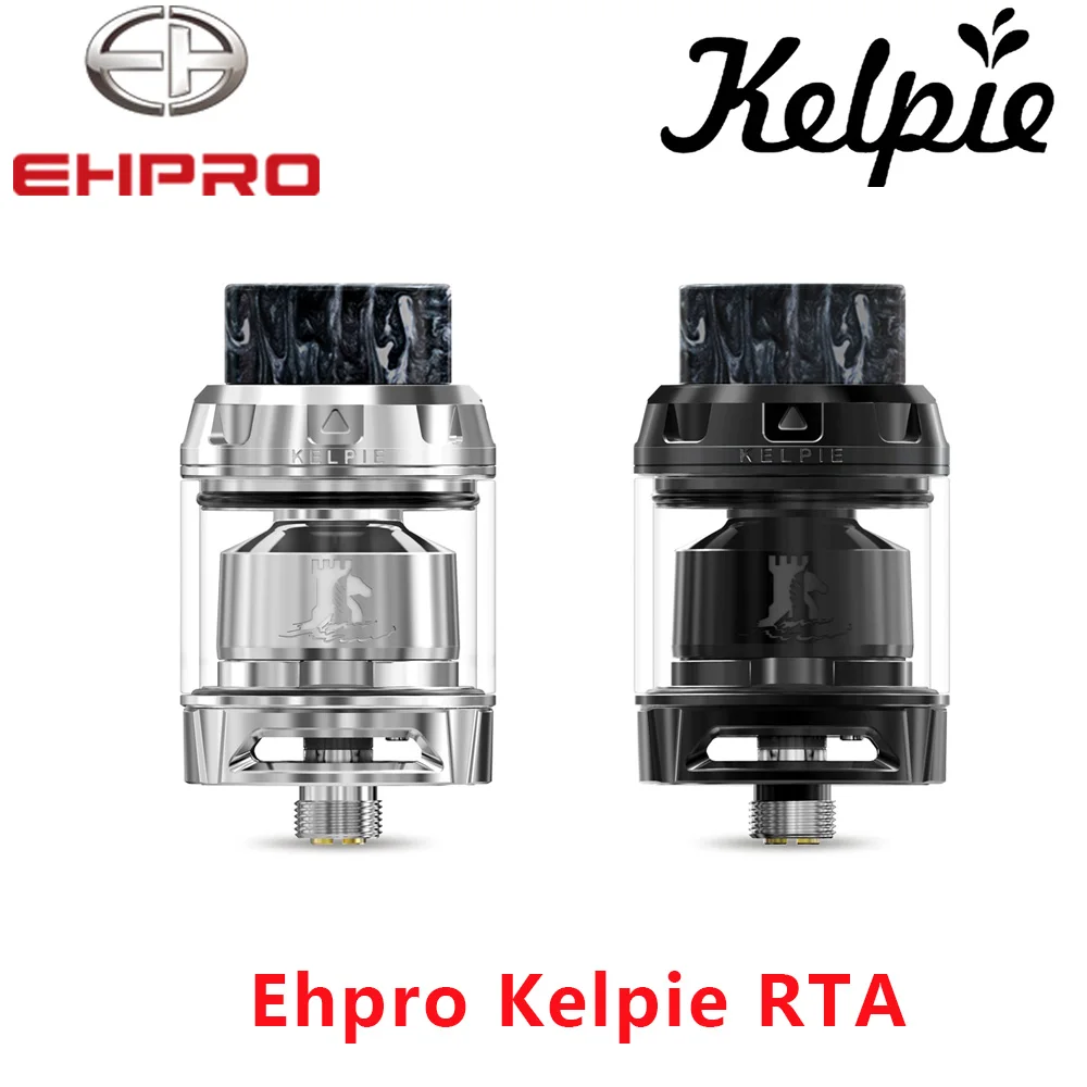 

Newest Vape tank Ehpro Kelpie RTA 2ml /3.5ml Capacity with dual-post build deck & Honeycomb Air Slot VS Zeus X RTA