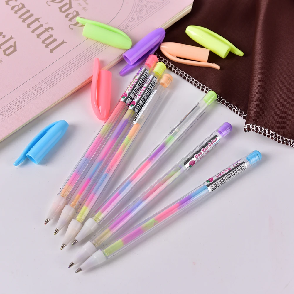 Радужные несколько цветной маркер письменная ручка канцелярский школьный офисный