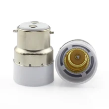 1 шт. B22 к E14 адаптер лампы конвертер огнеупорный материал патрон лампы гнездо адаптер преобразования