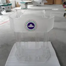 Платформа Органическая сцена спикер Подиум Кристалл приемная настольная, акриловая lectern приемная церковь
