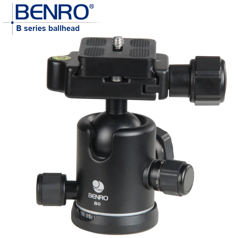 

BENRO B Series Professional Ball Heads Dual Action Ballhead B0 B-0 Aluminum Lighter Weight Ball Head