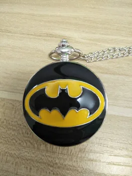 

Batman Necklace Men Women Steampunk Chain Gift pocket watches