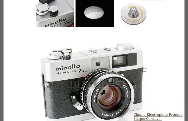 Selens цветная мягкая кнопка спуска затвора для цифровой камеры Leica roleiflex Fuji Hasselblad винтажные аксессуары для камеры
