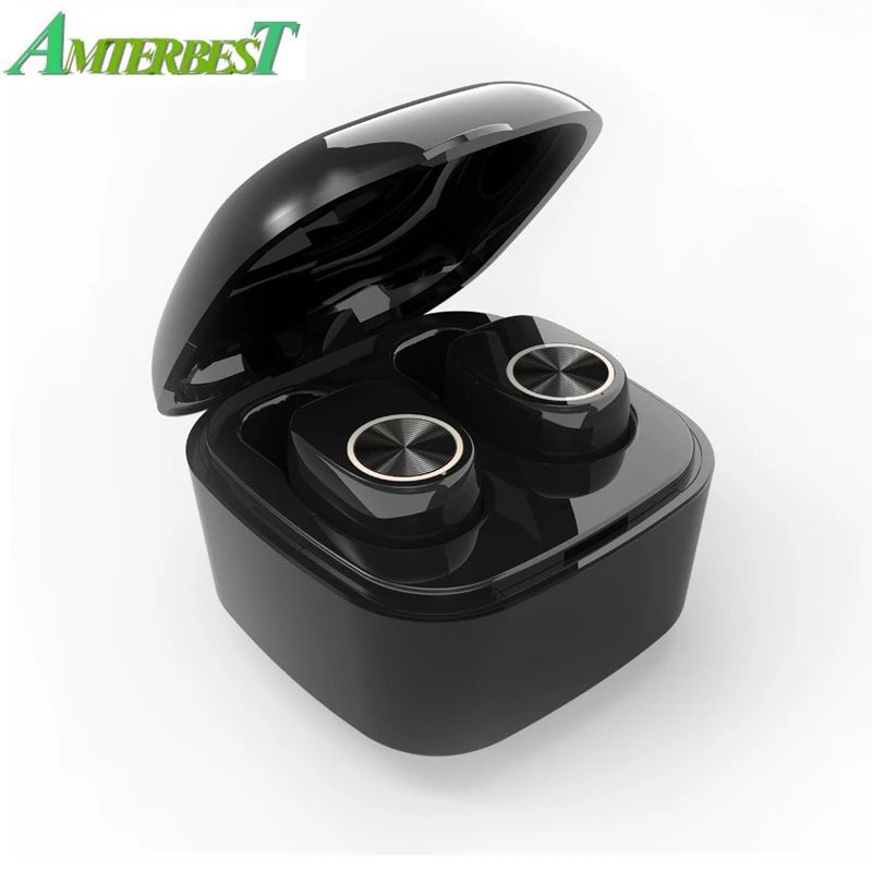 

AMTERBEST V7 Mini TWS Wireless Headphones Bluetooth 4.2 Headset Earphone for Smartphone Sport Earbuds for Iphone Android