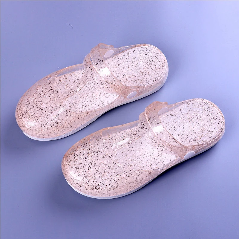 New Thick Sole Cute Nurse Doctor Medical Shoes Non-slip Ladies Hole Slipper Hospital Laboratory Beauty Salon Work Slipper Summer