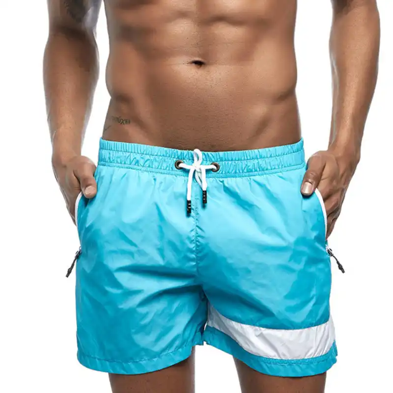 workout and swim shorts