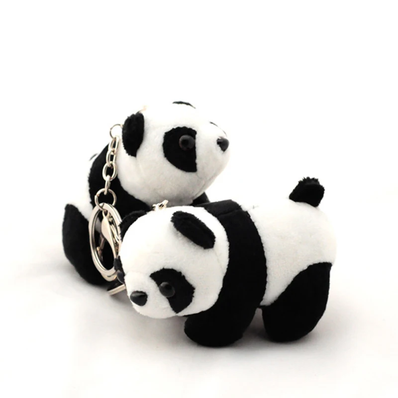 2017 Plush Toys Panda Keychian Stuffed Soft Animal Doll Kawaii Mini