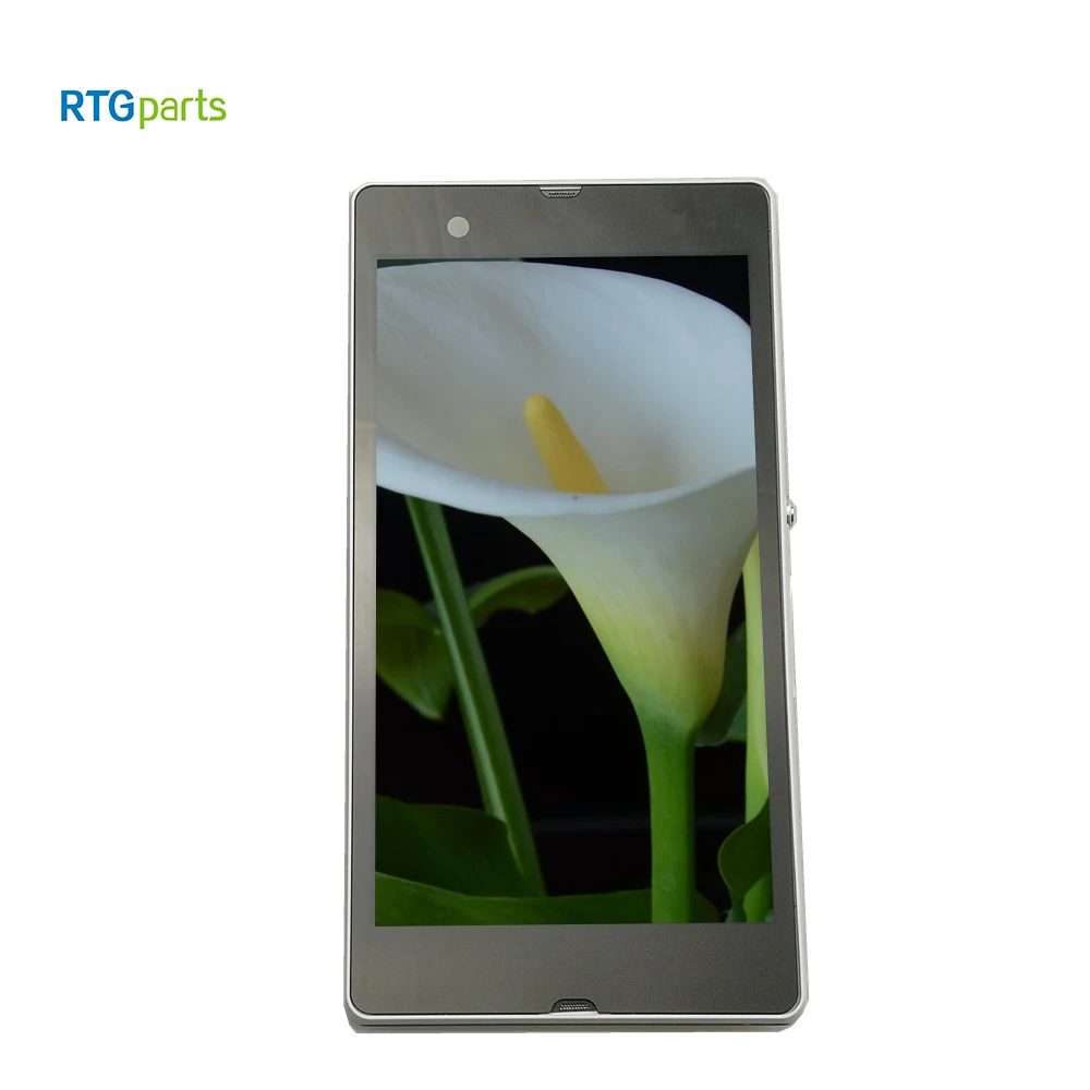 

RTGparts IPS LCD Capacitive Touch Screen Digitizer Assembly For Sony Xperia Z LTE C6602 C6603 LT36 L36h With Frame