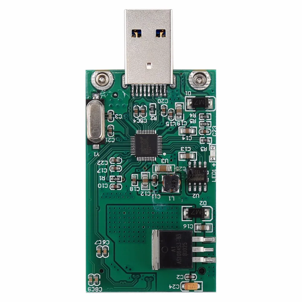 Конвертер mSATA SSD в USB 3 0 адаптер плата модуля карты жесткий диск|Компьютерные