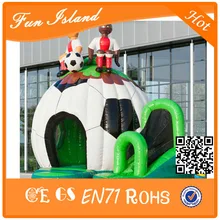 New design inflatable bouncer castle slide ,factory Inflatable Bouncer Combo for Kids Play