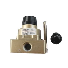 3/" 4 порта 3 pos ручное управление клапан пневматический ручной клапан HV-03 пневматический