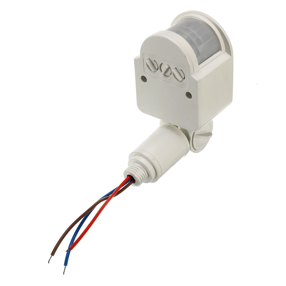 

AC110V~240V Security Infrared PIR Motion Sensor Detector Wall LED Light RF 180 degree Home Safety
