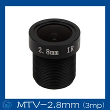 3mp 2,8 мм cctv плата объектива камеры фиксированная F2.2 объектив. MTV-2.8mm(3mp