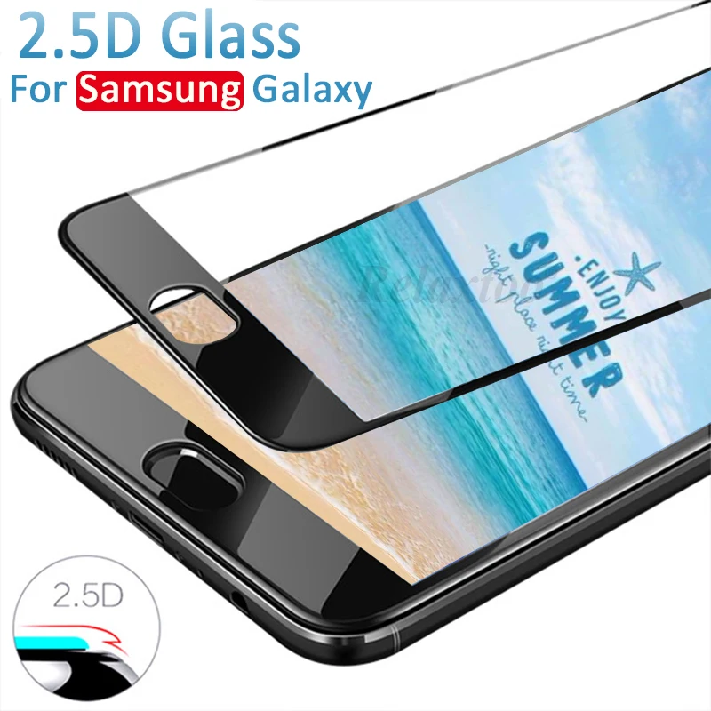 Hot Sale For Samsung J2 Pro 2018 Case Tempered Glass For Samsung