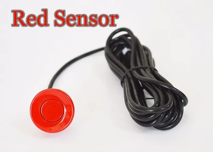 laser jammer for cars Car Parking Sensor 22mm 1 Pcs Sensor Kit Monitor Black Red Blue Silver Gold White Gray Champagne Gold Color for Reverse System bumper sensors