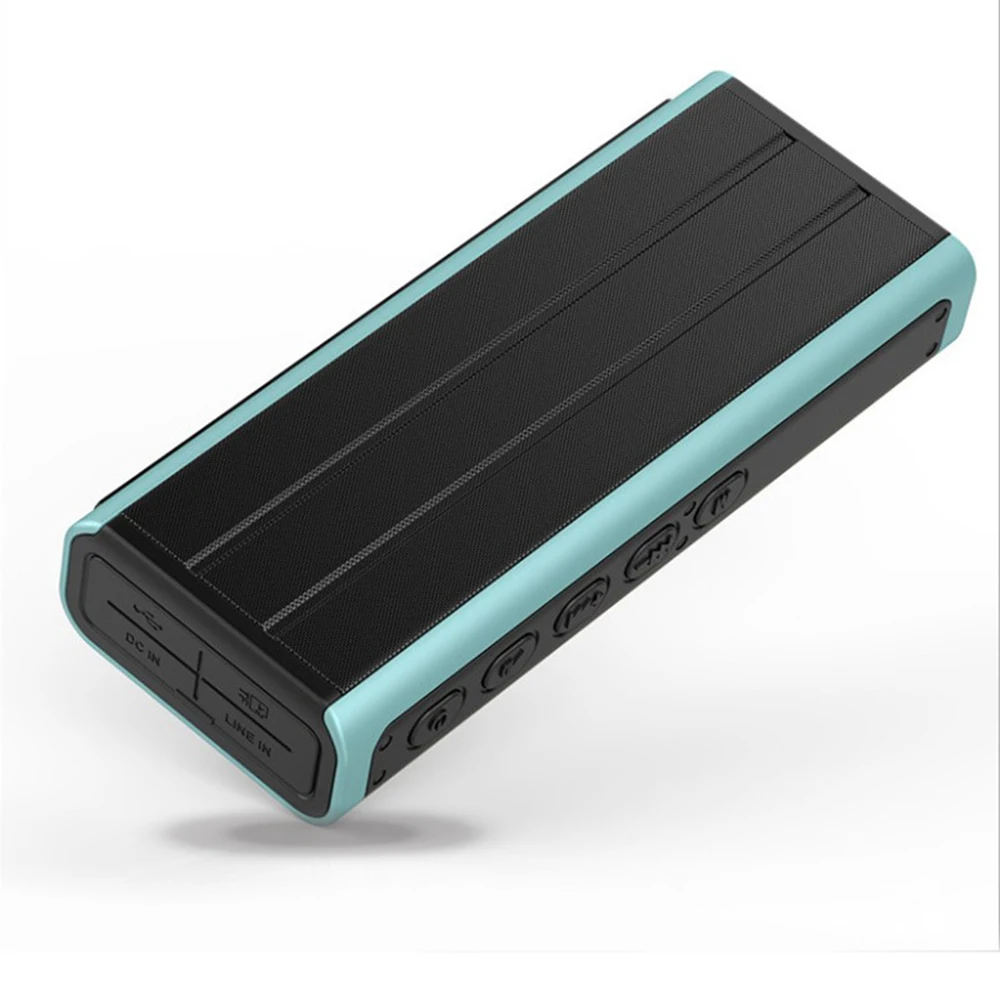 

Outdoor Powerful Bluetooth Speaker Led Flashlight Mobile Power FM Radio Subwoofer Bluetooth Column Sound Bar TV Portable Speaker