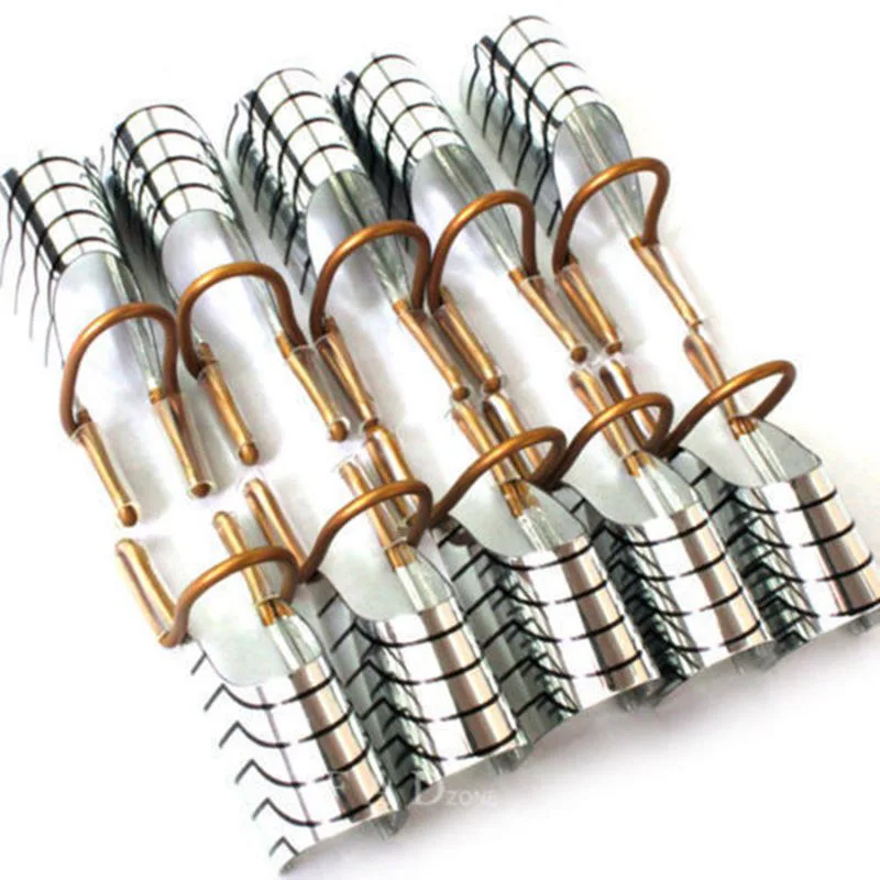 

5 pieces Reusable Nail Forms Nails Extension UV Gel Nail Polish Acrylic French Guide Tool Acrylic French Tips Nail Art