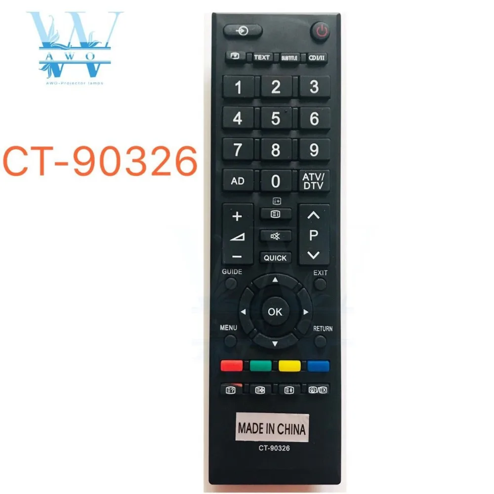 

New CT-90326 Smart LED TV Remote Control For TOSHIBA CT-90380 CT-90336 CT-90351