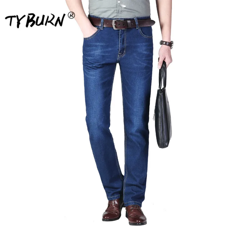 

TYBURN 2019 Men's Jeans Utr Light Thin Fashion Brand Jeans Large Sales Of Spring Summer Jeans Fashion Slim Jeans Men's Trousers