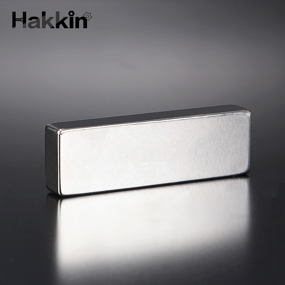 Hakkin 1pcs Cuboid Block 60x20x10mm Super Strong N52 high quality Rare Earth magnets Neodymium Magnet 60*20*10mm 60mm*20mm*10mm
