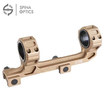 

Extend Dual Ring AR15 M4 M16 Optic Defense Rifle Optical Scope Mount 1" /30mm Picatinny Rail Weaver Ring with Bubble Level