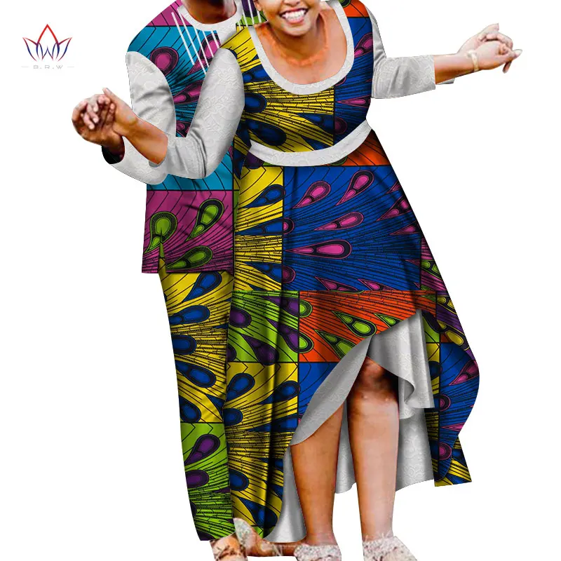 Новые Пользовательские африканские платья для женщин Базен Riche Длинные платья африканские мужские топы с принтом и брюки африканская пара