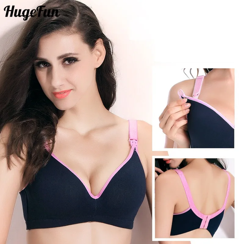 

Cotton Maternity Nursing Bra Pregnant Women Sleeping Bras Wire Free Pregnancy Breastfeeding Soutien Gorge Allaitement Underwear