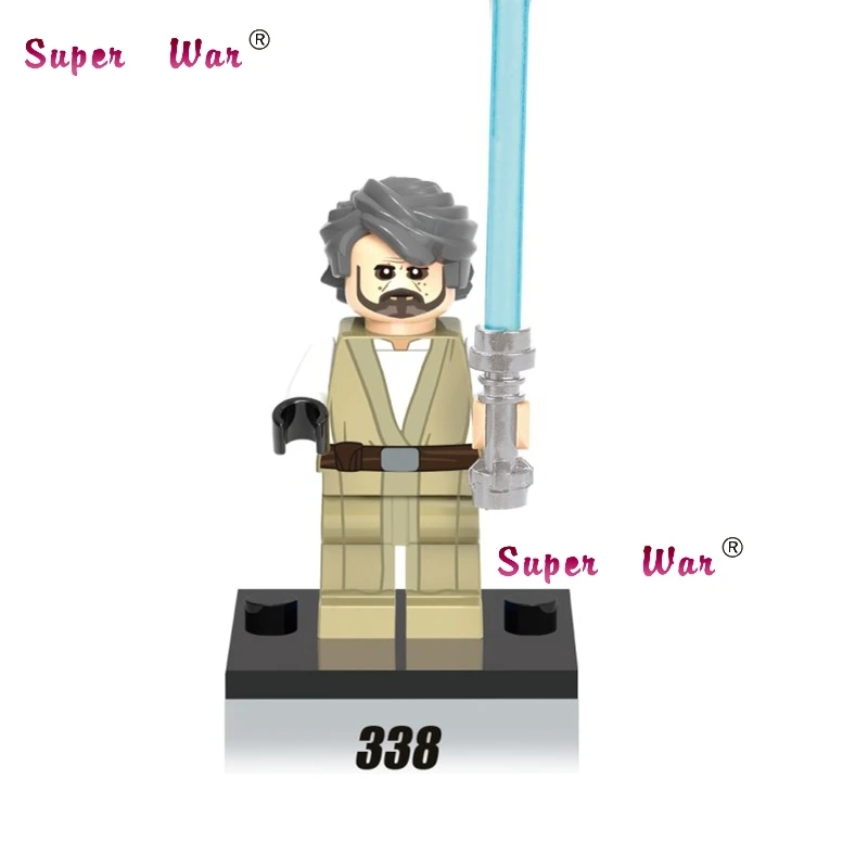 

Single super heroes marvel dc comics old luke skywalker building blocks models bricks toys for children kits