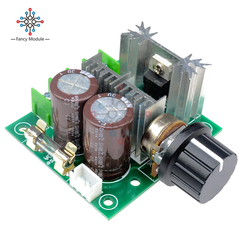 

10A 12V-40V Pulse Modulation 13khz PWM DC Motor Adjuster Speed Controller Switch