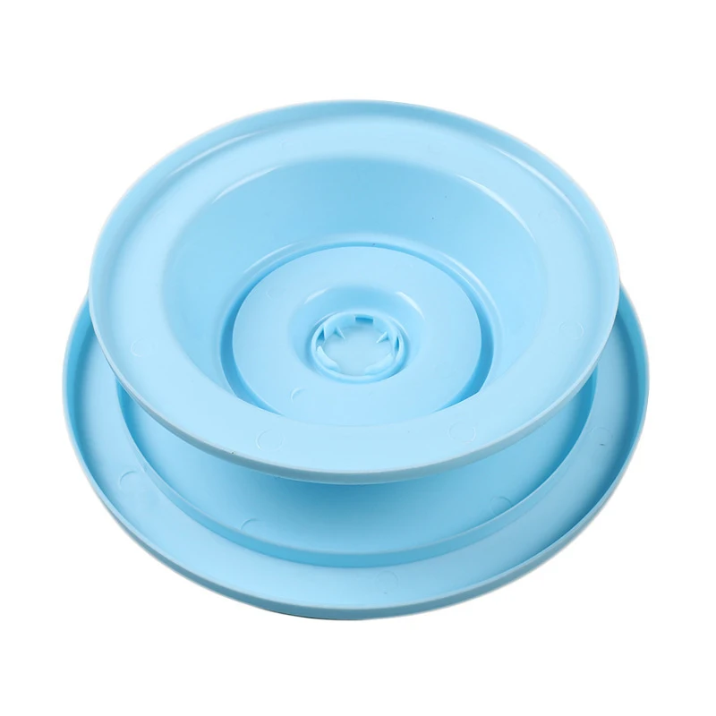 Пластиковая пластина для торта вращающаяся противоскользящая круглая подставка для торта поворотный стол J2Y