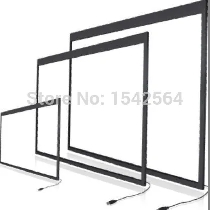 70''inch, 2 точек касания инфракрасный сенсорный экран с сенсорным экраном промышленная Сенсорная панель USB для интерактивная игра