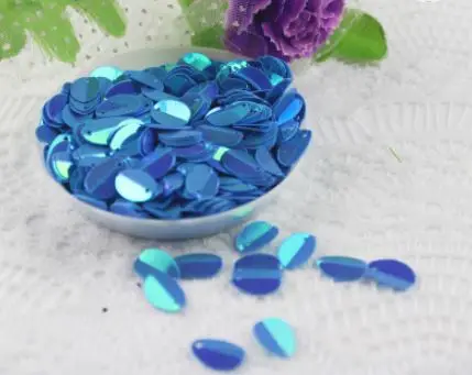 colour16 750 шт 20 г форма яйца ПВХ свободные блестки DIY Набор глиттеров для дизайна ногтей/шитья/свадебные конфетти украшения - Цвет: colour16