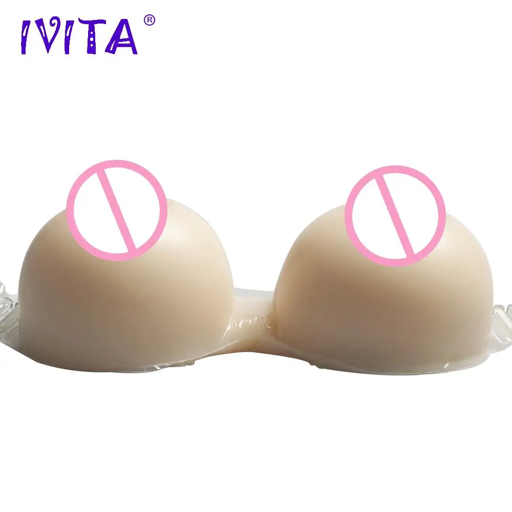 IVITA 1200 г силиконовые плечевые ремни для груди поддельные трансвеститов