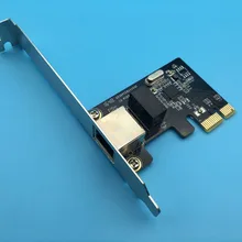 PCI-E на RJ45 гигабитная карта Ethernet cетевой адаптер LAN 10/100/1000 M для серверов