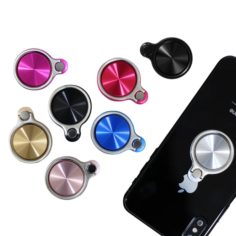 

New Ring Back Buckle 360 Degree Rotating Magnetic Ring Buckle Cell Phone Flat Ring Bracket Cellphone Finger Holder