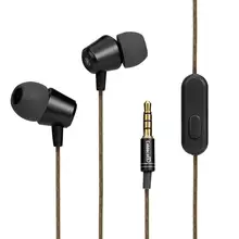 1 шт. супер бас стерео 3,5 мм наушники-вкладыши Спортивная гарнитура Headphonewith микрофон MAY12 E21